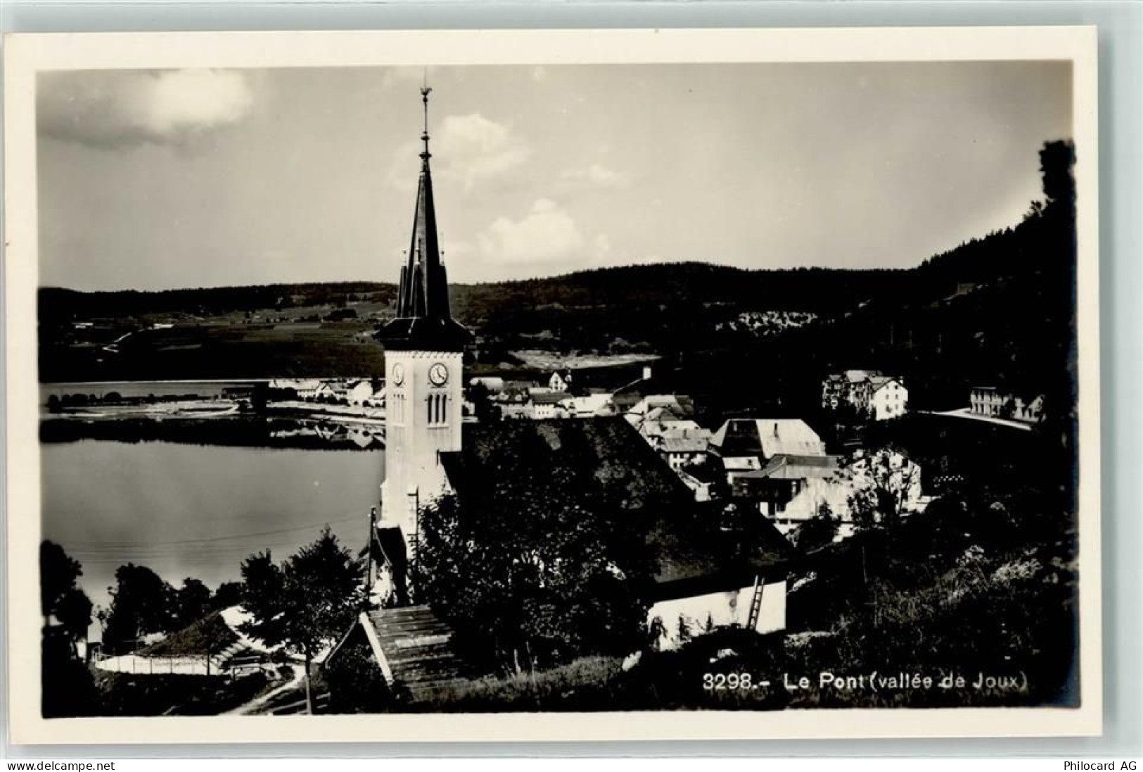 1342 Le Pont - Lac de Joux Kirche - 10602562
