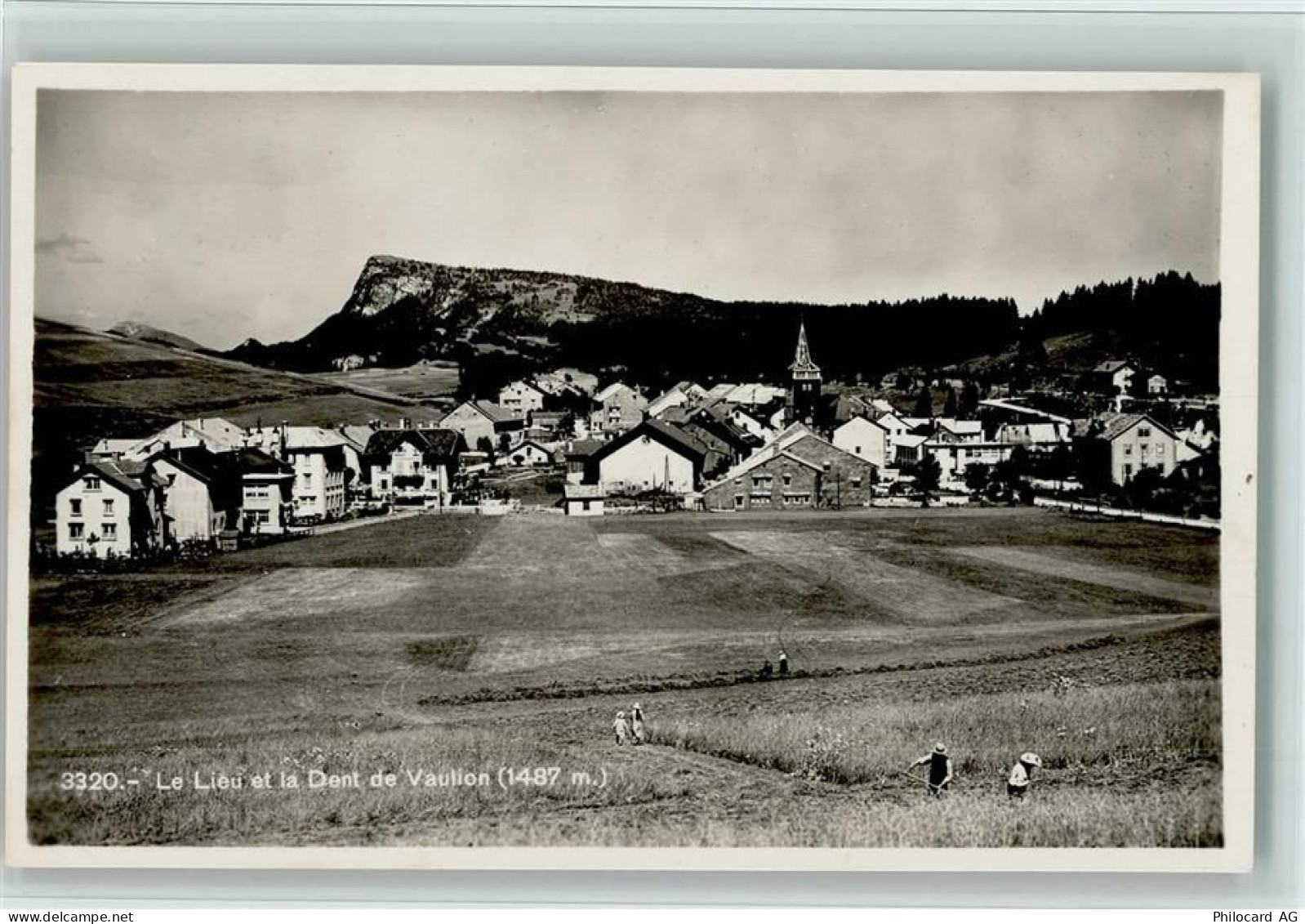 1345 Le Lieu Le Séchey - La Dent de Vaulion Feldarbeiter - 12112929