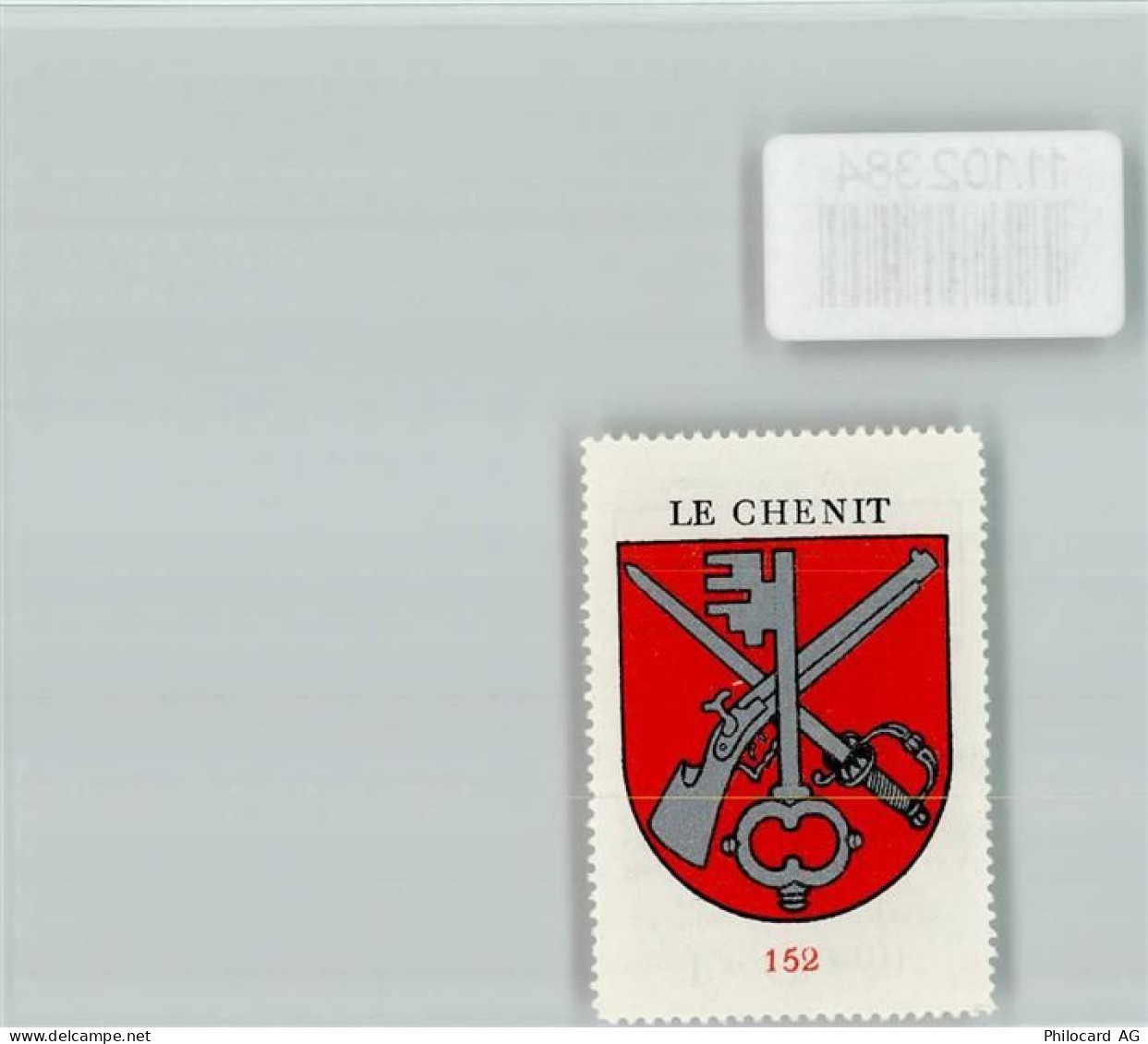 1347 Le Sentier - Le Chenit Vignette Wappen Kaffee Hag ca 1920-1940 - 11102384