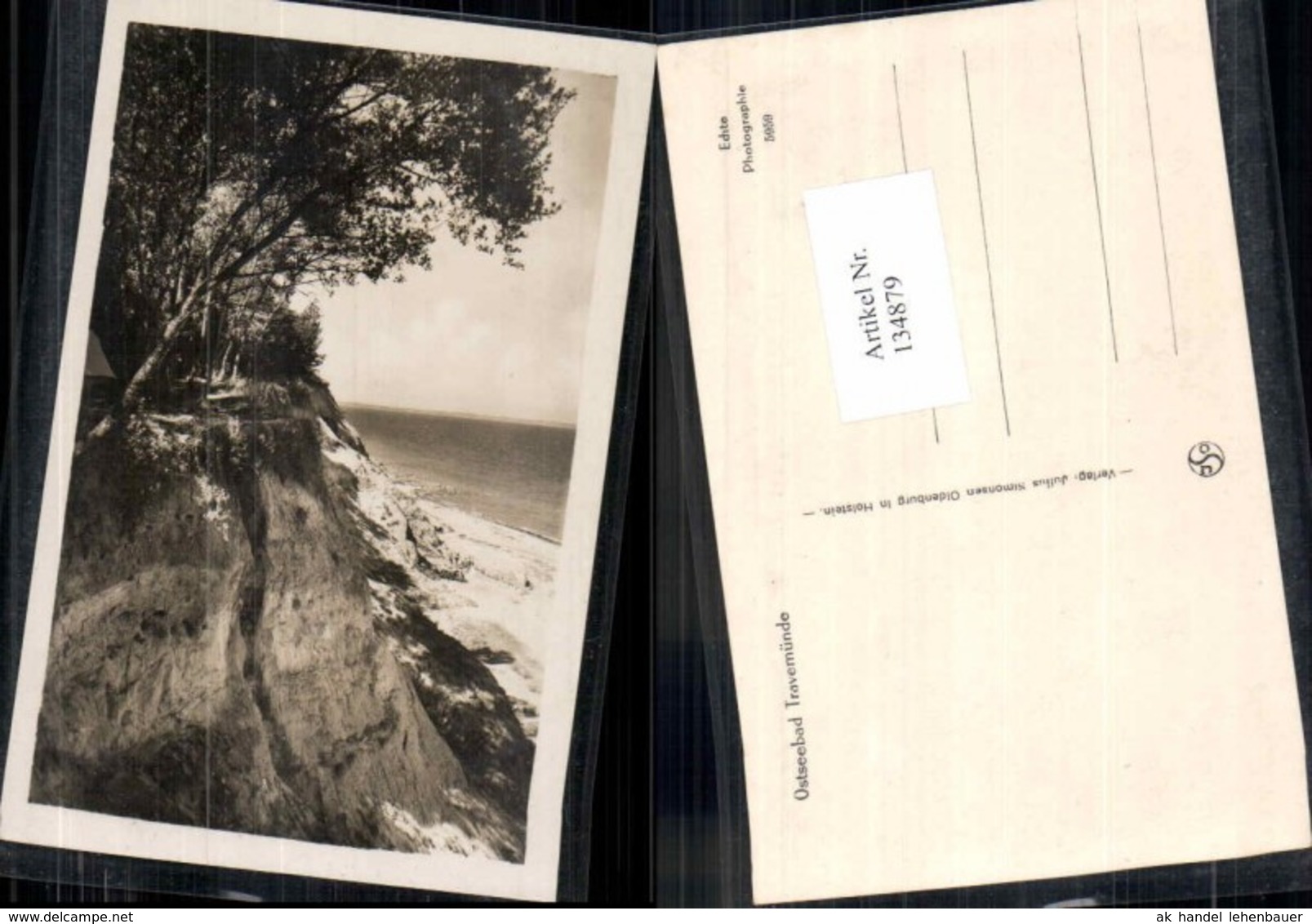 134879,Ostseebad L&uuml;beck Travem&uuml;nde Ufer