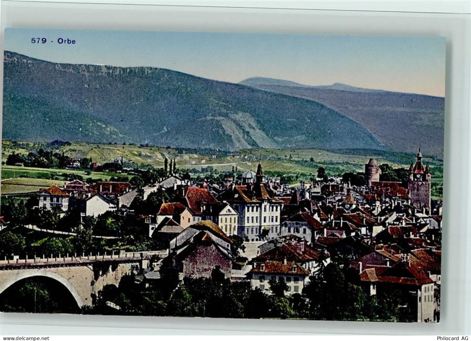 1350 Orbe - Viadukt Schloss Orbe - 12112683