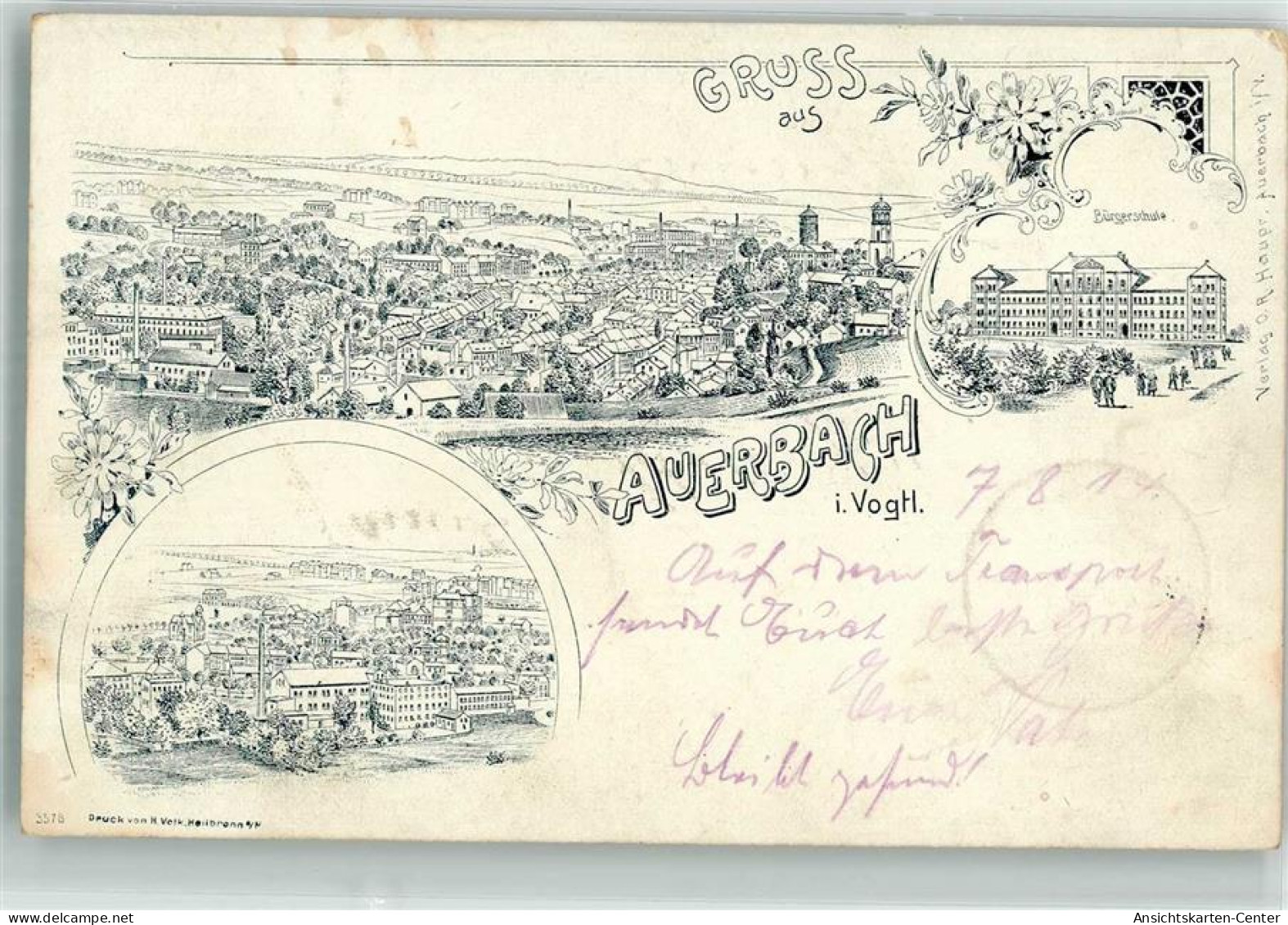13532022 - Auerbach , Vogtl