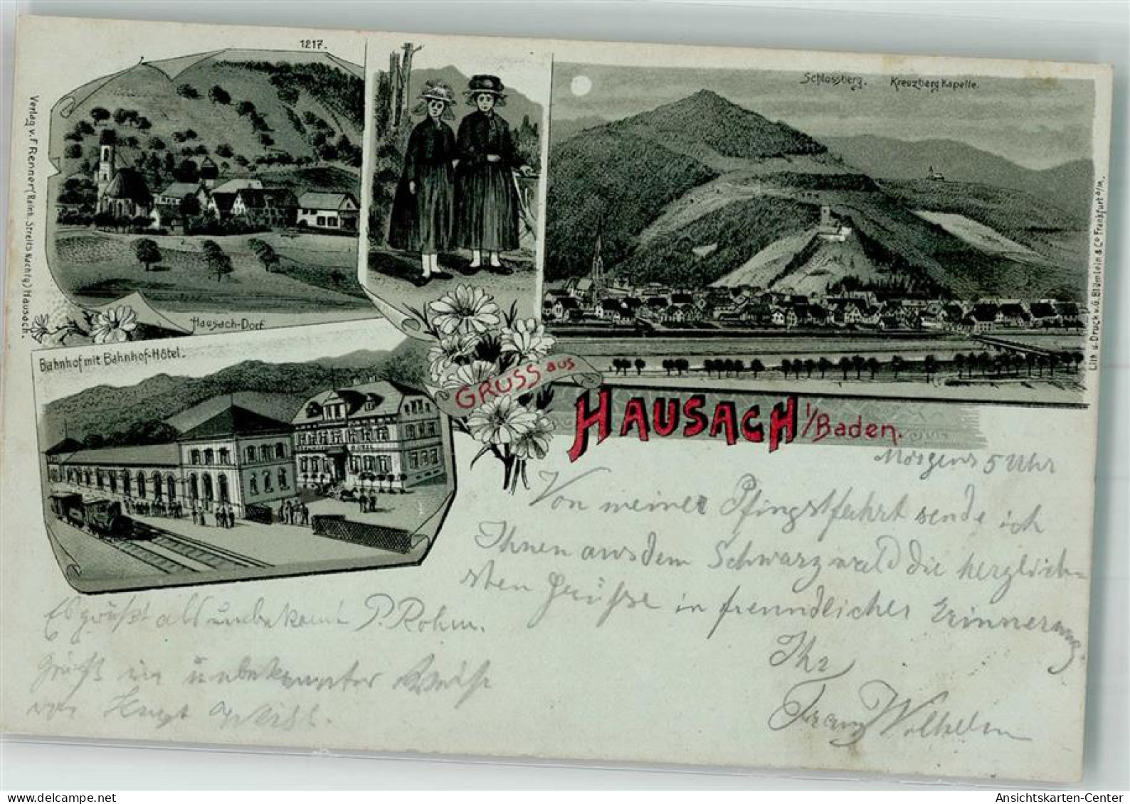 13535180 - Hausach , Schwarzwaldbahn