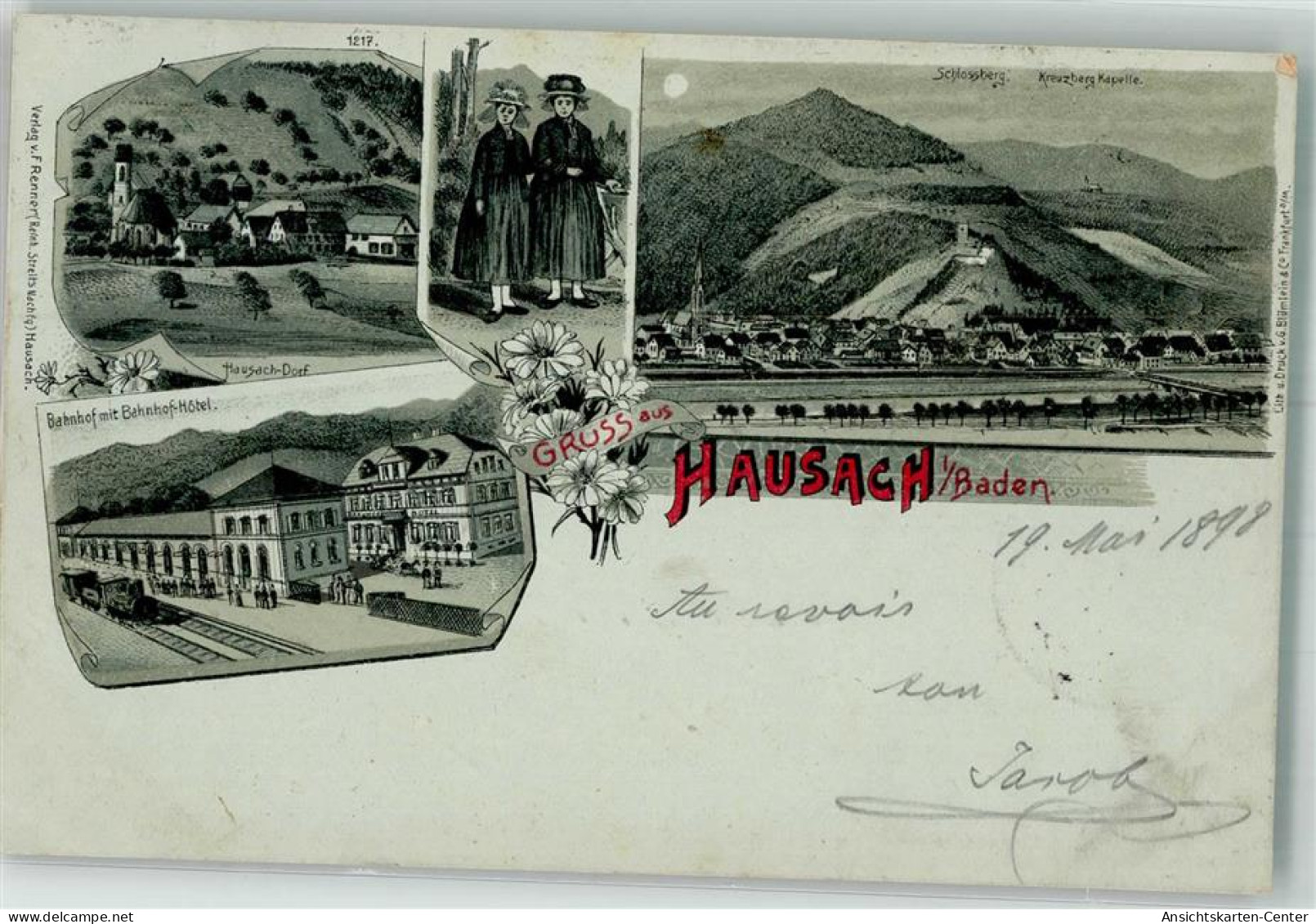 13535320 - Hausach , Schwarzwaldbahn