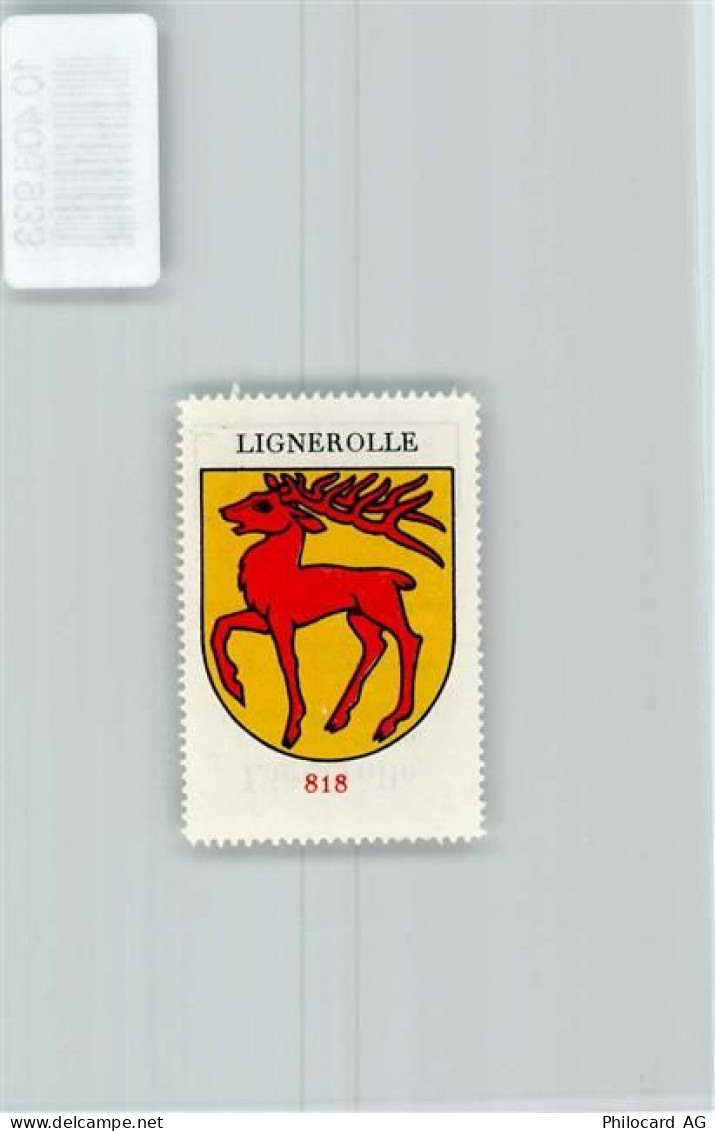 1357 Lignerolle - Vignette Wappen Kaffee Hag 1920-1940 Hirsch - 10406933