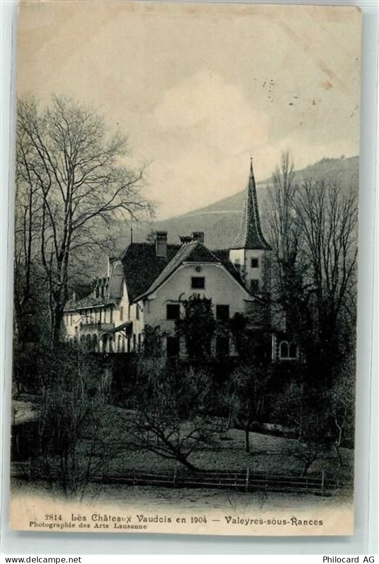 1358 Valeyres-sous-Rances 1905 Gebrauchsspuren Schloss - 10589030