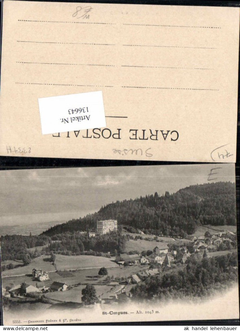 136643,Saint Cergues 1905 Kt Waadt