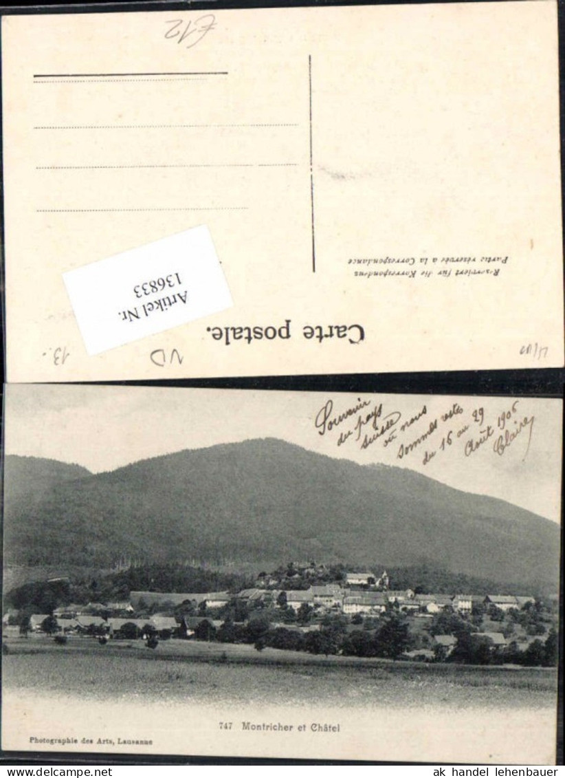 136833,Montricher et Chatel Morges Kt Waadt