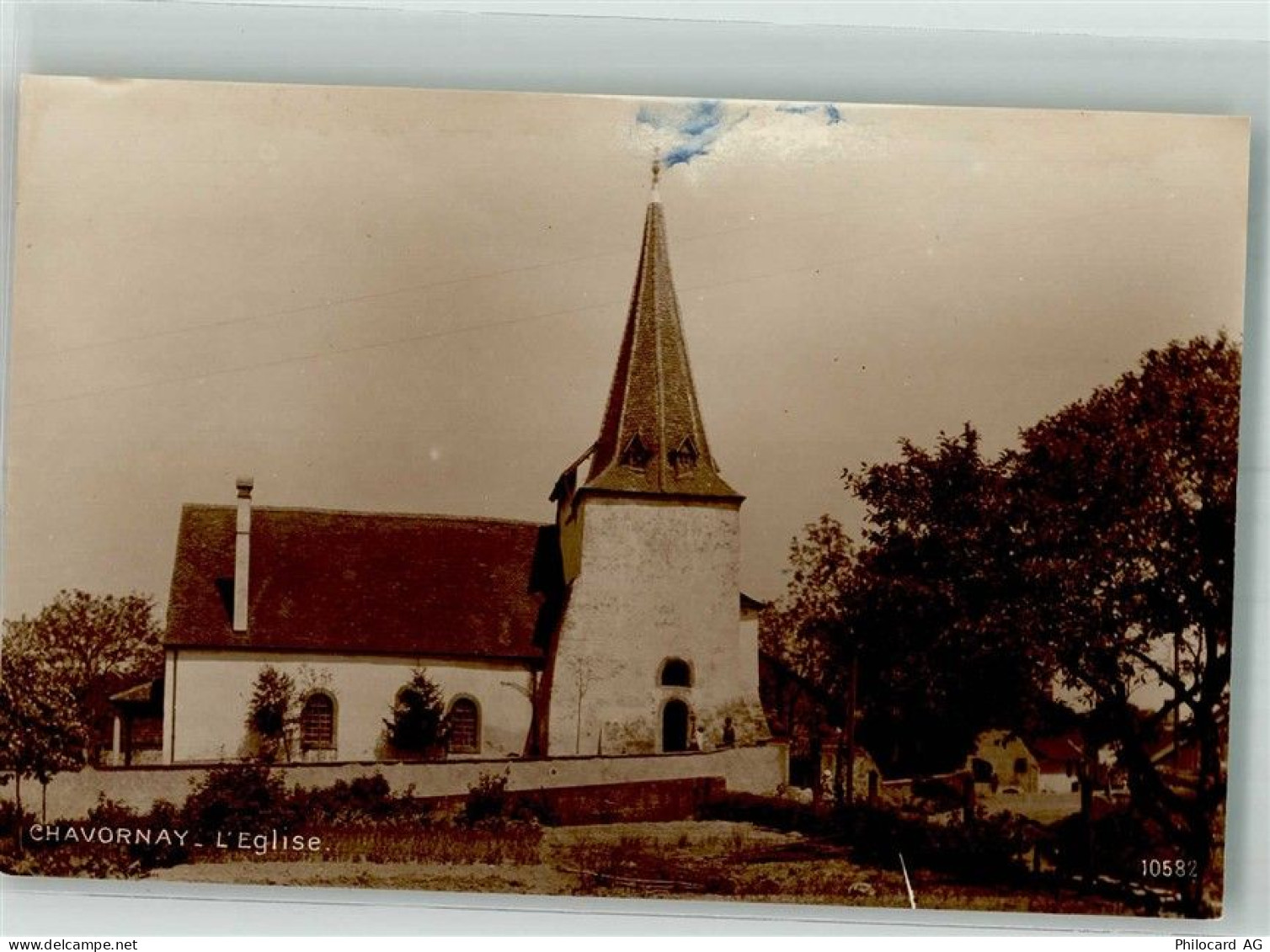 1373 Chavornay Foto AK Kirche - 38216995