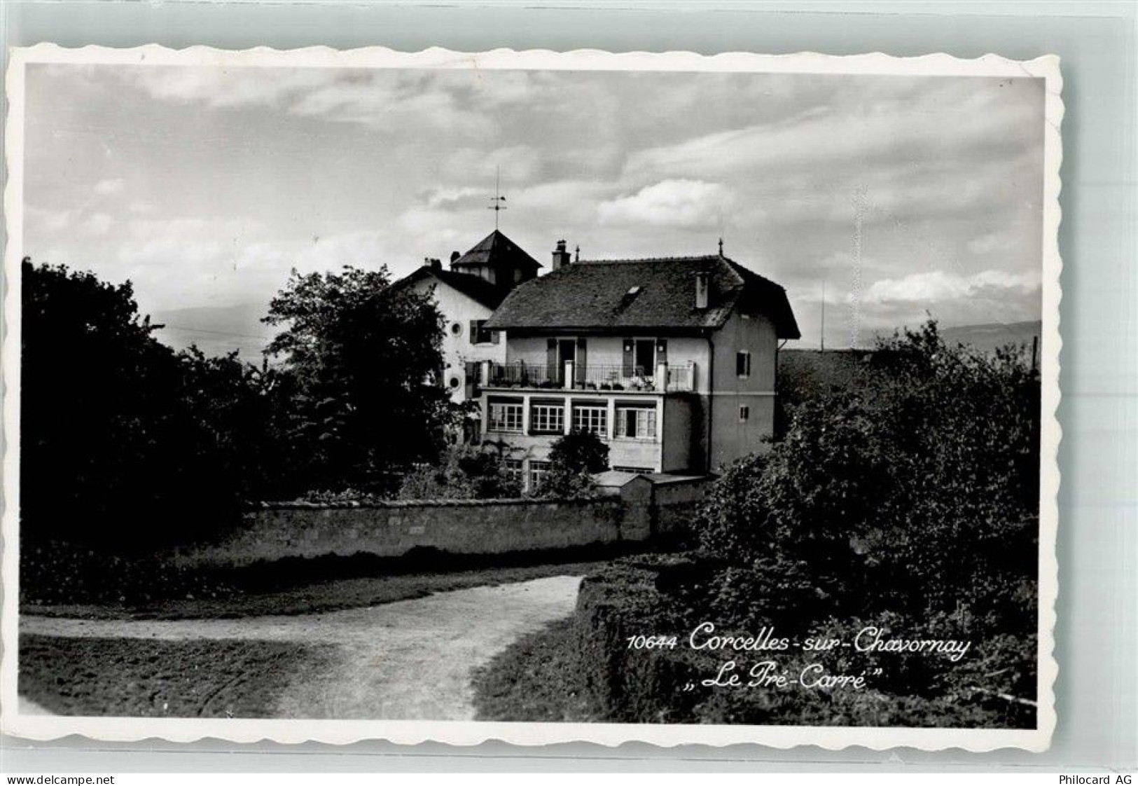 1374 Corcelles-sur-Chavornay 1955 Foto AK Pension Le Pré-Carré - 38211940