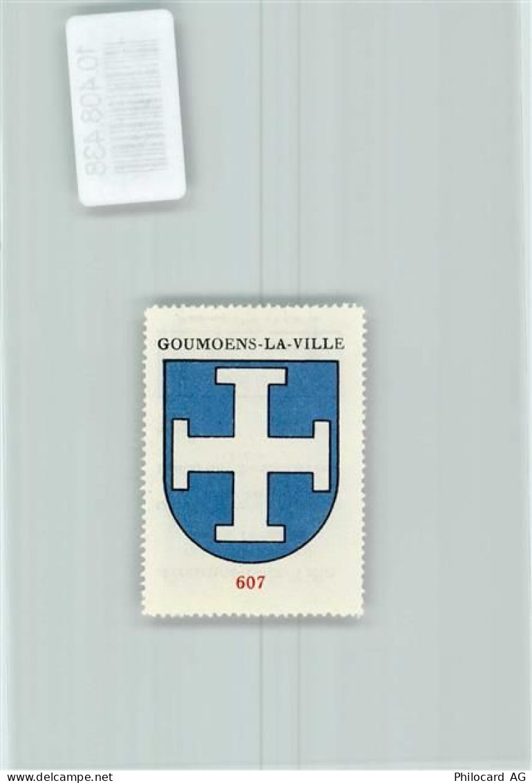 1376 Goumoens-la-Ville - Vignette Wappen Kaffee Hag ca 1920-1940 - 10408438