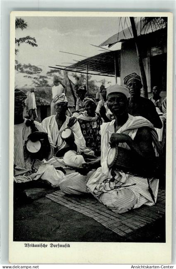 13915149 - Kolonien Afrikanische Dorfmusik