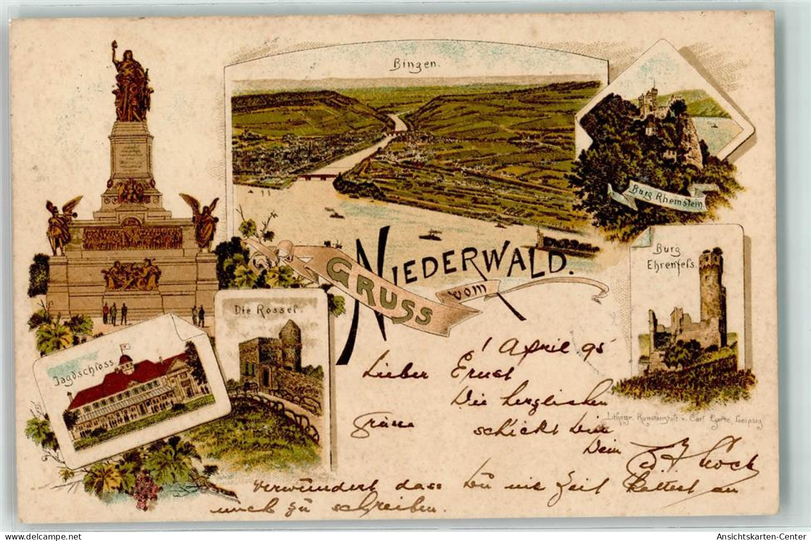 13921725 - Niederwald , Jagdschloss