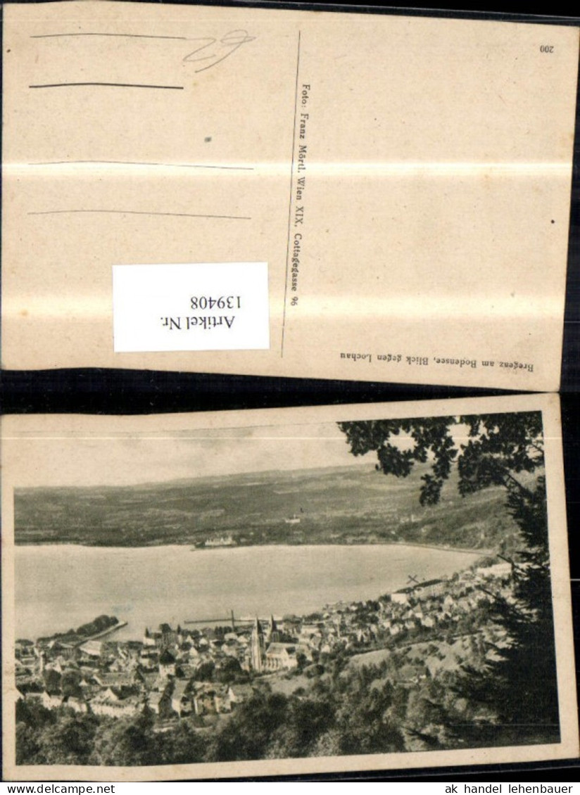 139408,Bregenz a. Bodensee Blick geg. Lochau