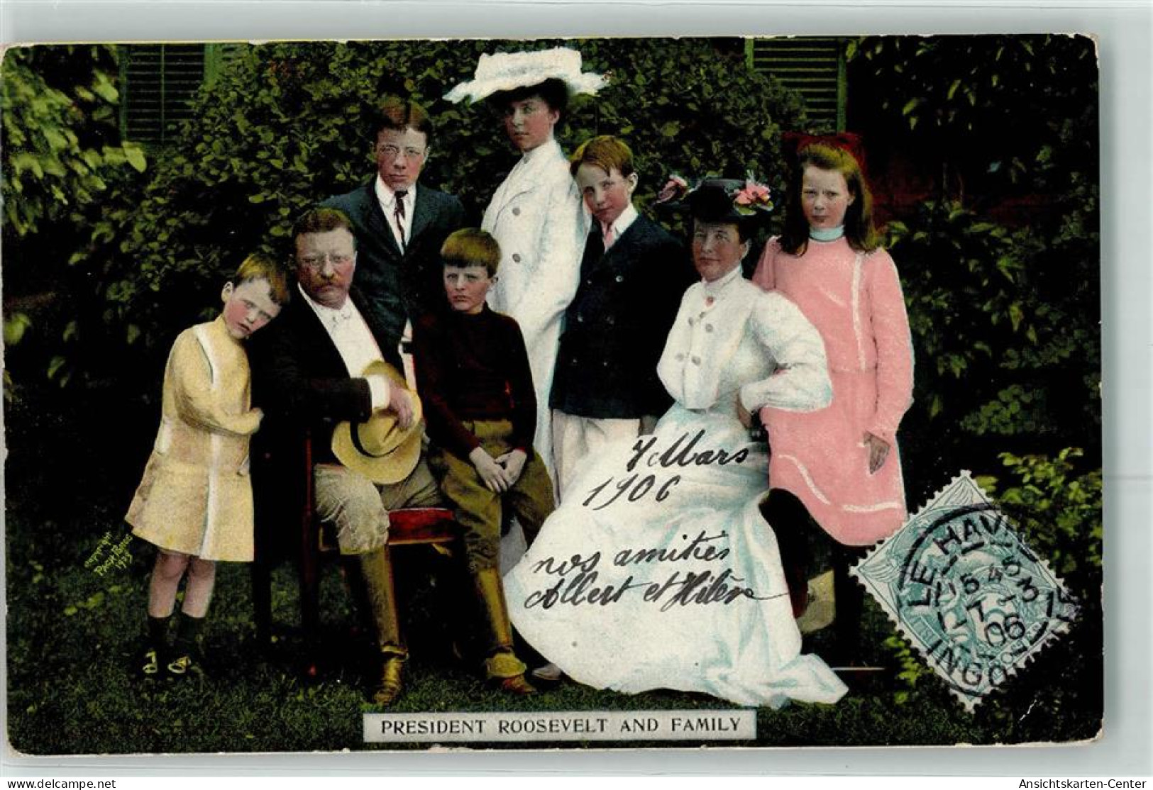 13942517 - Theodore Roosevelt mit Familie