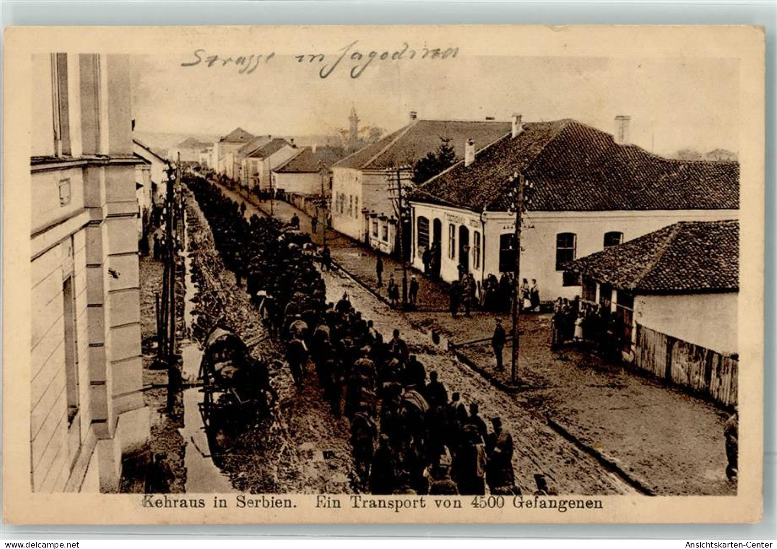 13957540 - ein Transport v. 4500 Gefangenen