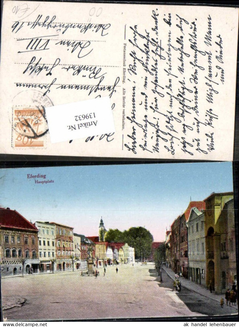 139632,Eferding Partie am Markt 1915 Hauptplatz