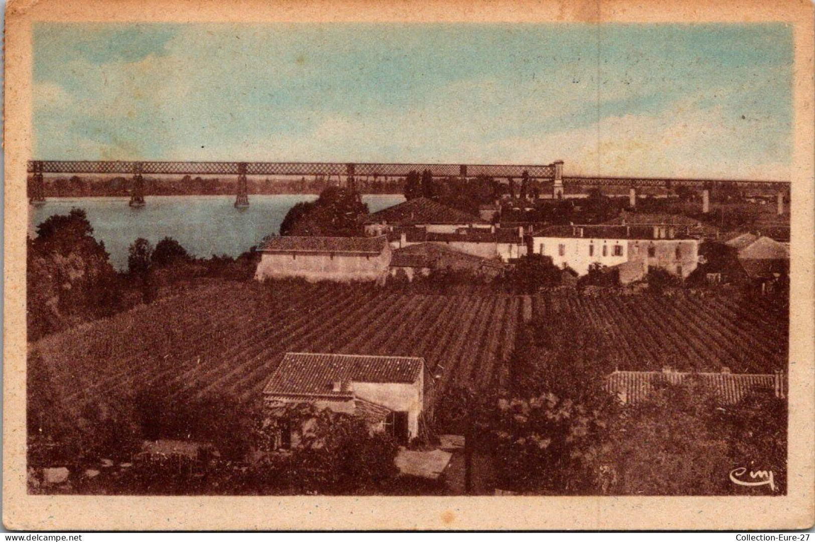 (14/01/26) 33-CPA CUBZAC LES PONTS