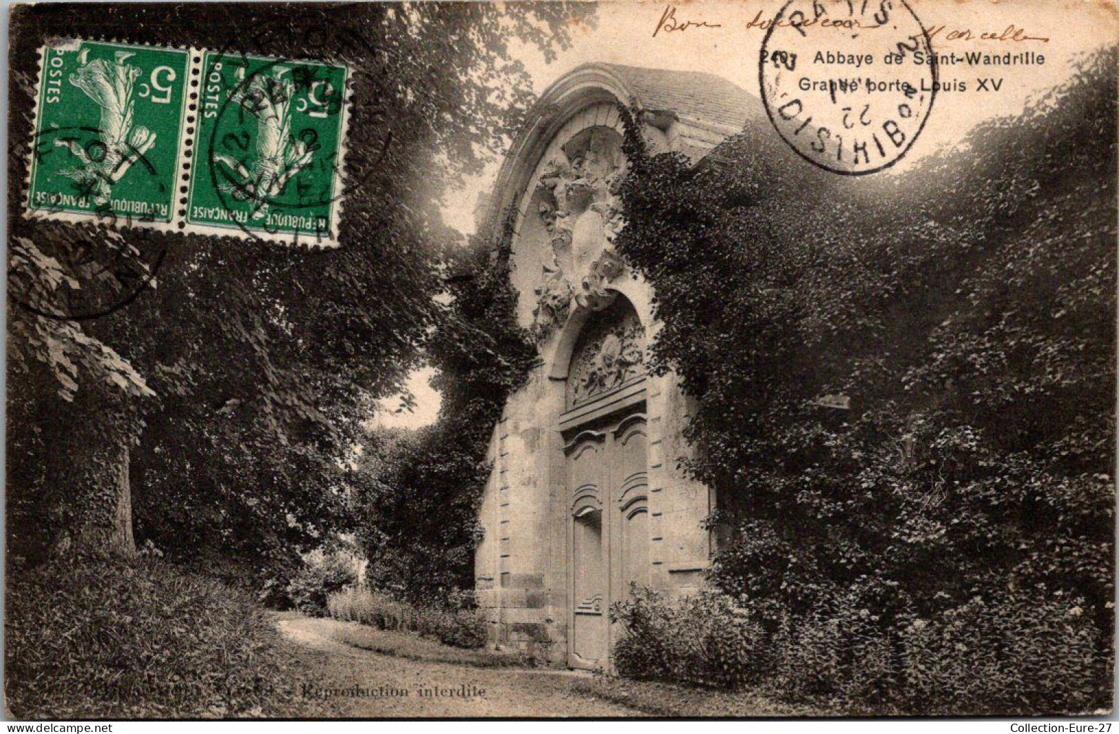 (*14/08/25) 76-CPA SAINT WANDRILLE RANCON