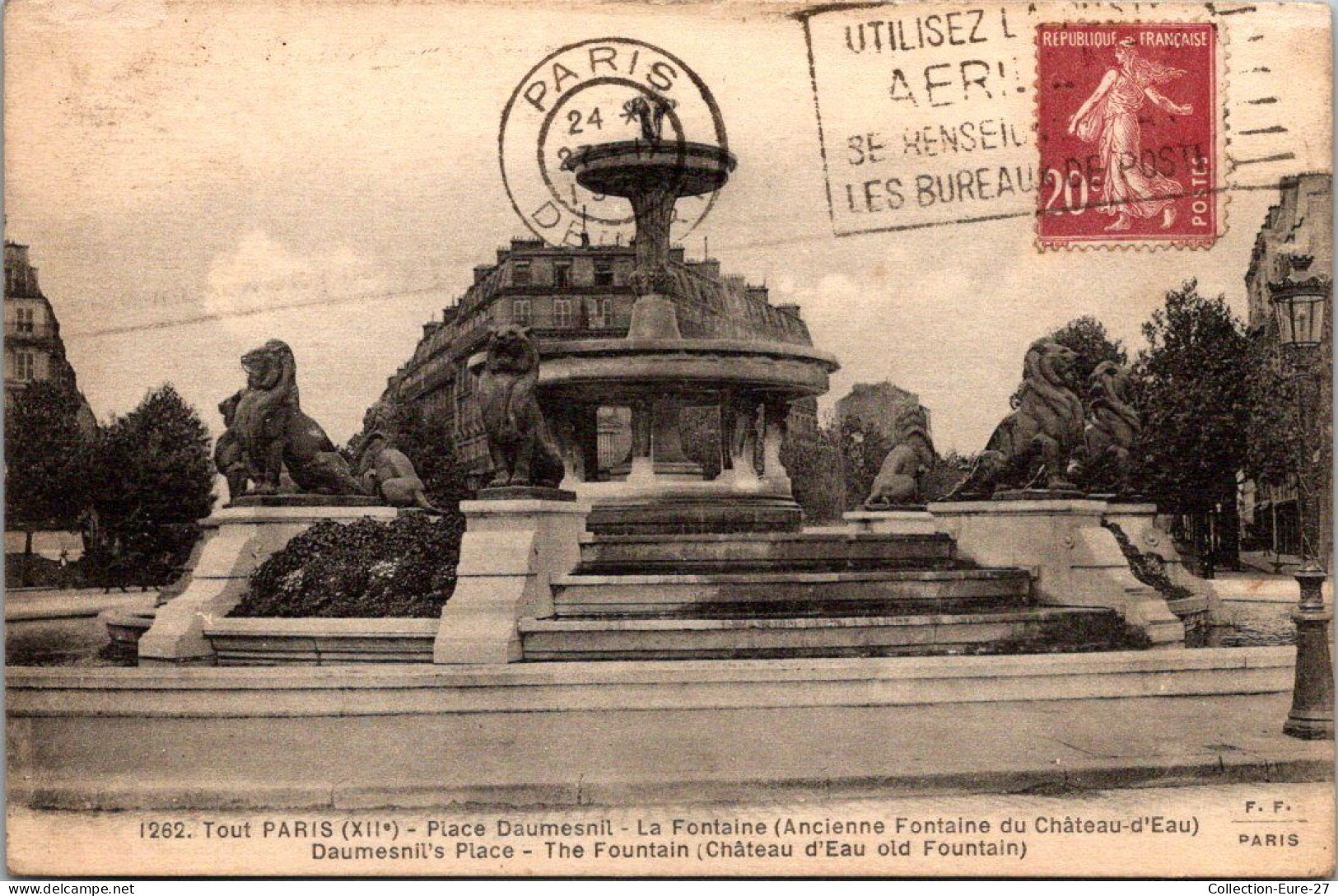 (14/12/25) 75-CPA PARIS - 12ème ARRONDISSEMENT - PLACE DAUMESNIL
