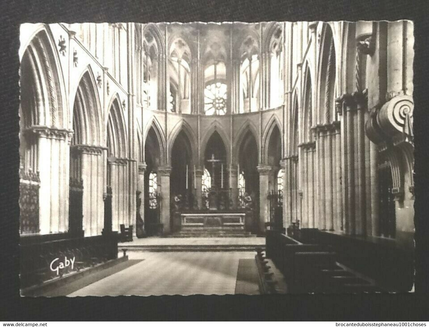 14 Caen  Choeur et Sanctuaire de l' Abbaye aux Hommes
