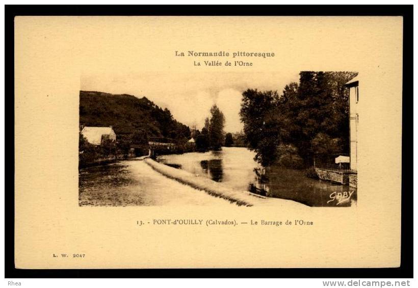 14 Pont-d'Ouilly barrage D14D K14258K C14764C RH103999