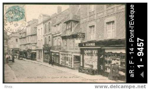 14 Pont-l'Evêque - 19 PONT-L'EVEQUE - Quartier du Pont des Chaînes - librairie - pont des cha /  D14D  K14514K  C14514C