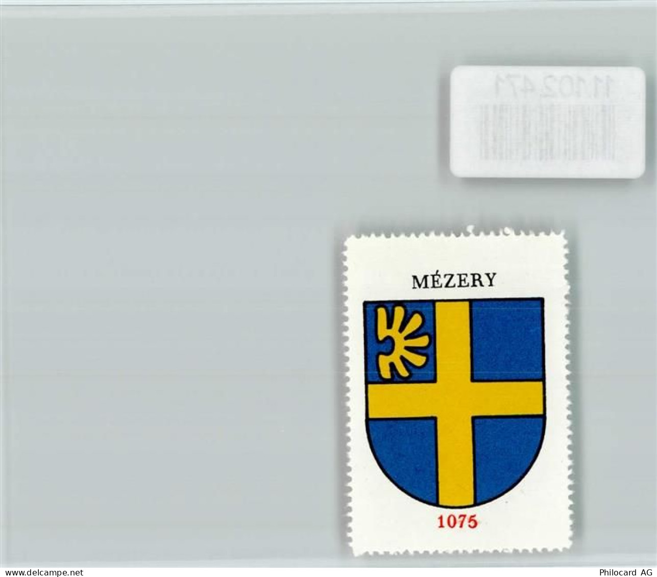 1407 Mézery-près-Donneloye - Vignette Wappen Kaffee Hag ca 1920-1940 - 11102471