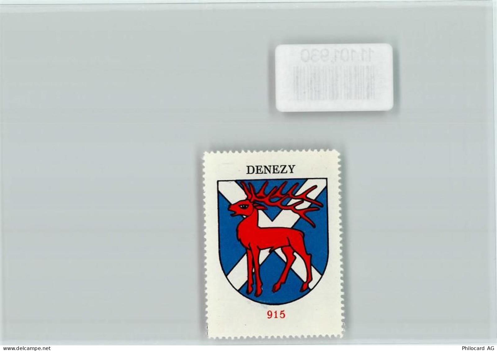 1410 Denezy - Vignette Wappen Kaffee Hag ca 1920-1940 - 11101930