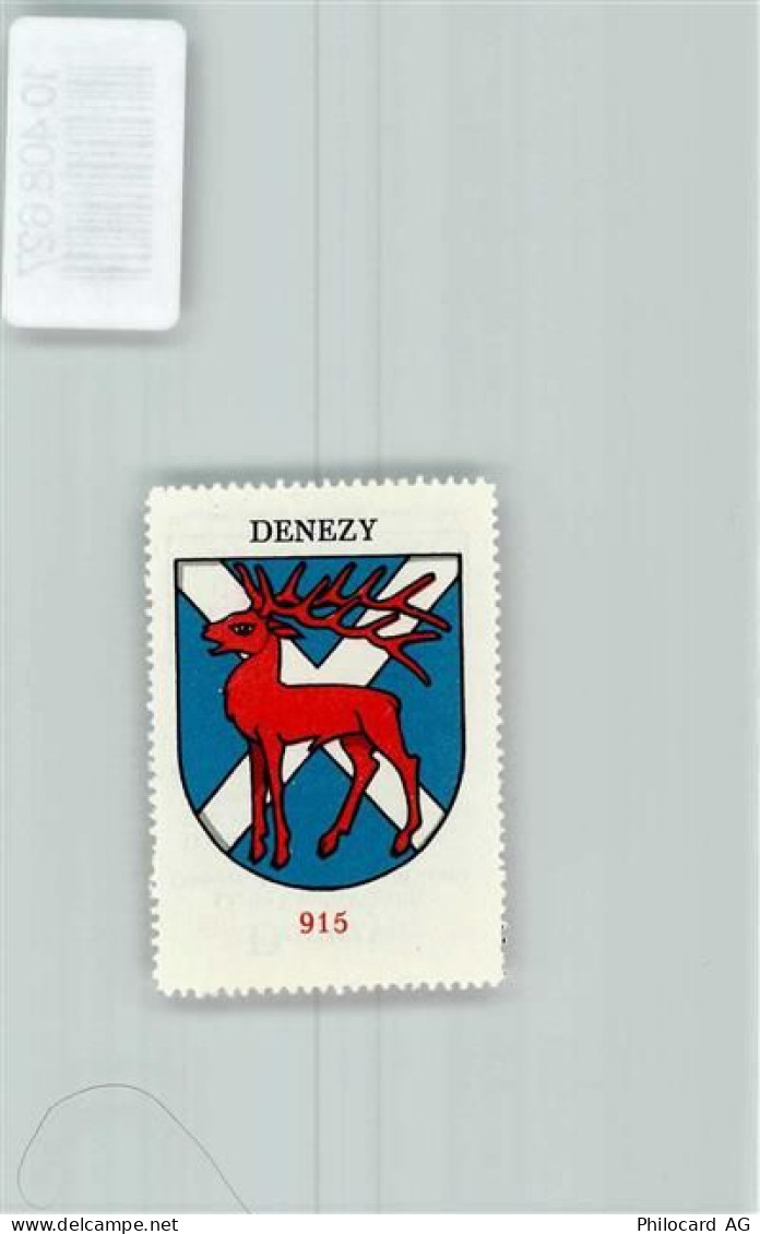 1410 Denezy - Vignette Wappen Kaffee Hag ca 1920-1940 Hirsch - 10408627