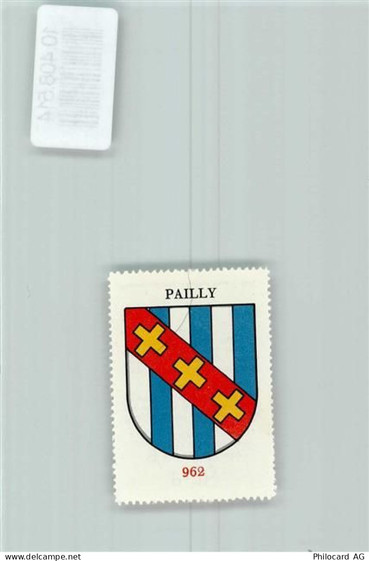 1416 Pailly - Vignette Wappen Kaffee Hag ca 1920-1940 - 10408514