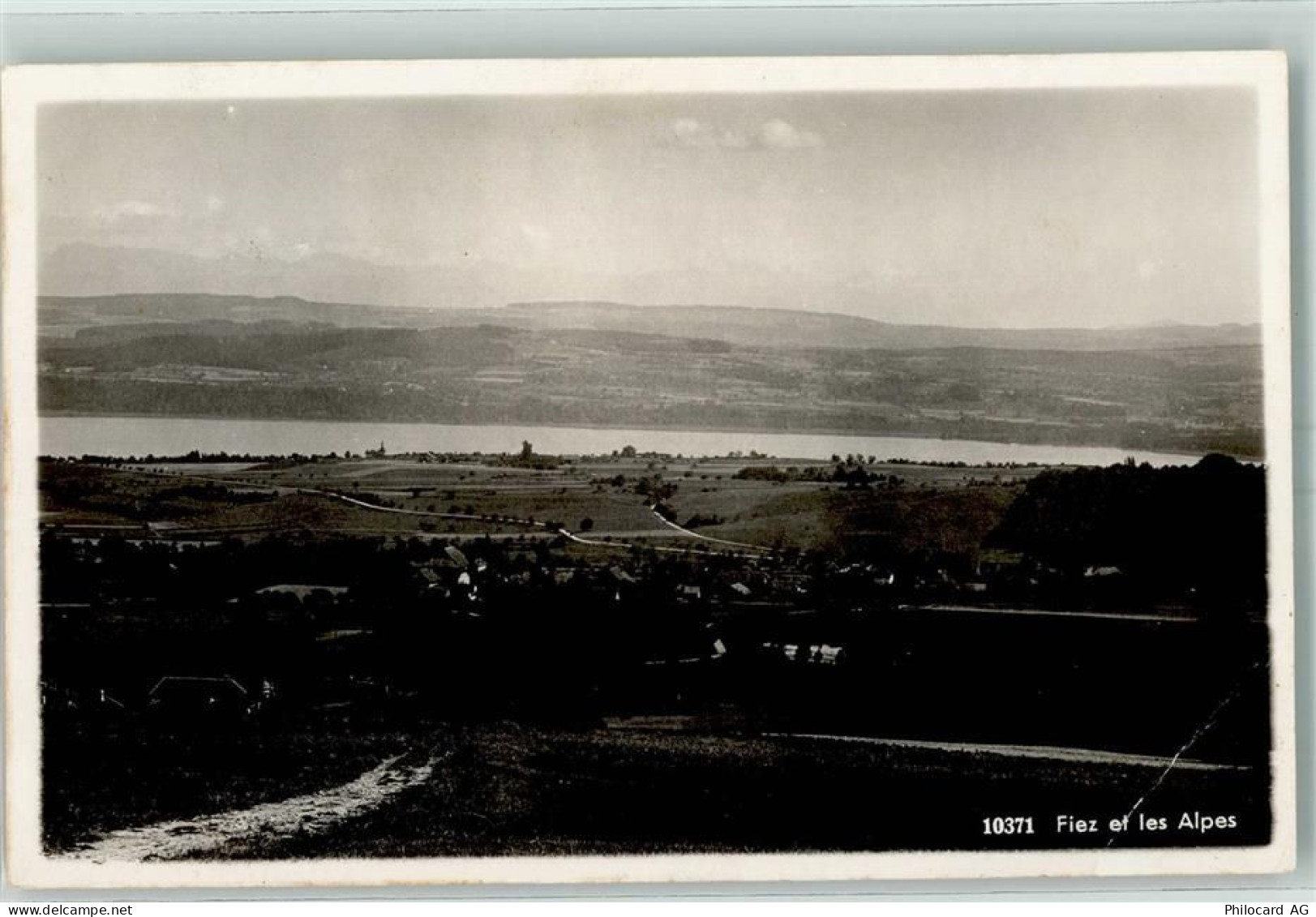 1420 Fiez 1937 Gebrauchsspuren et les Alpes - 10389545