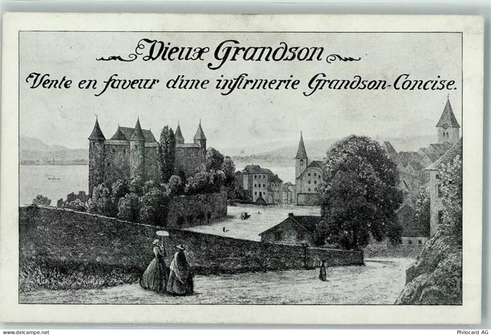 1422 Grandson Gebrauchsspuren Vente en faveur dune infirmerie Grandson-C... - 13179937