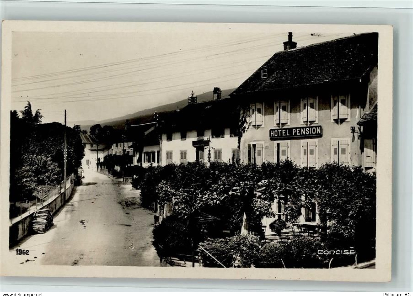 1426 Concise - Verlag Perrochte Matile 1962 - Hotel, Straßenpartie, gute... - 13077659