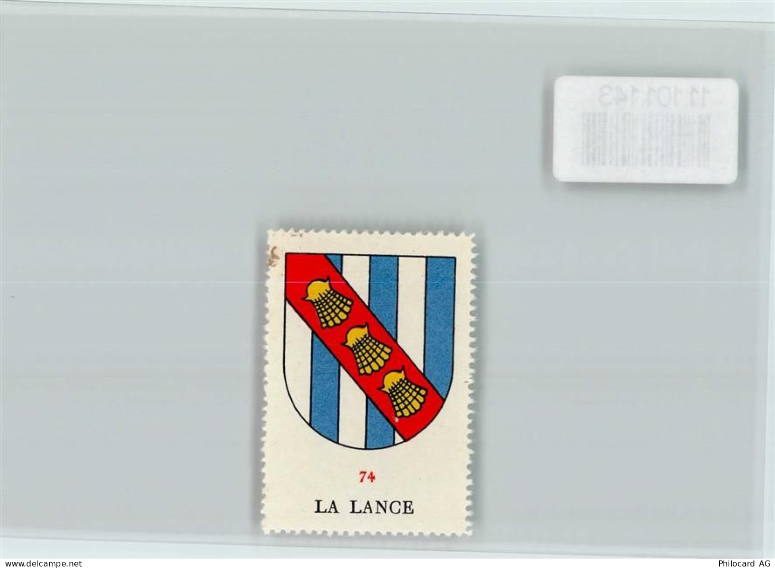 1426 Concise - Vignette Wappen Kaffee Hag ca 1920-1940 La Lance - 11101143