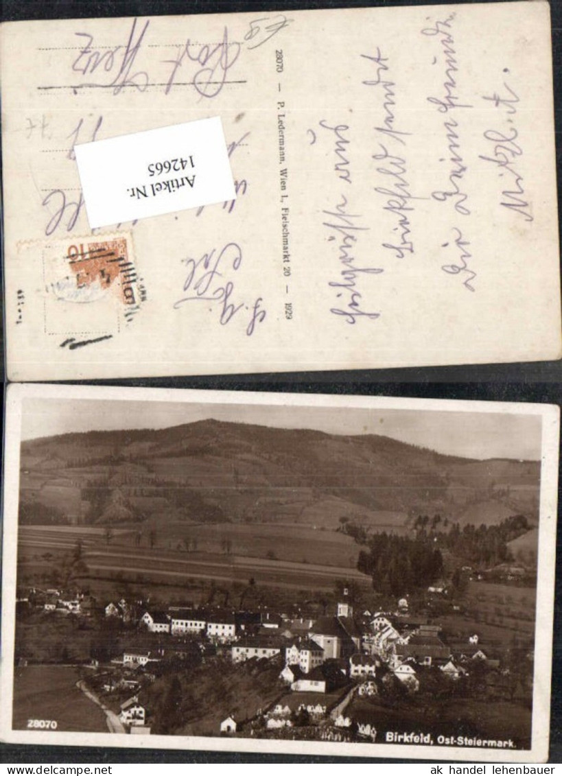 142665,Birkfeld Totale 1929