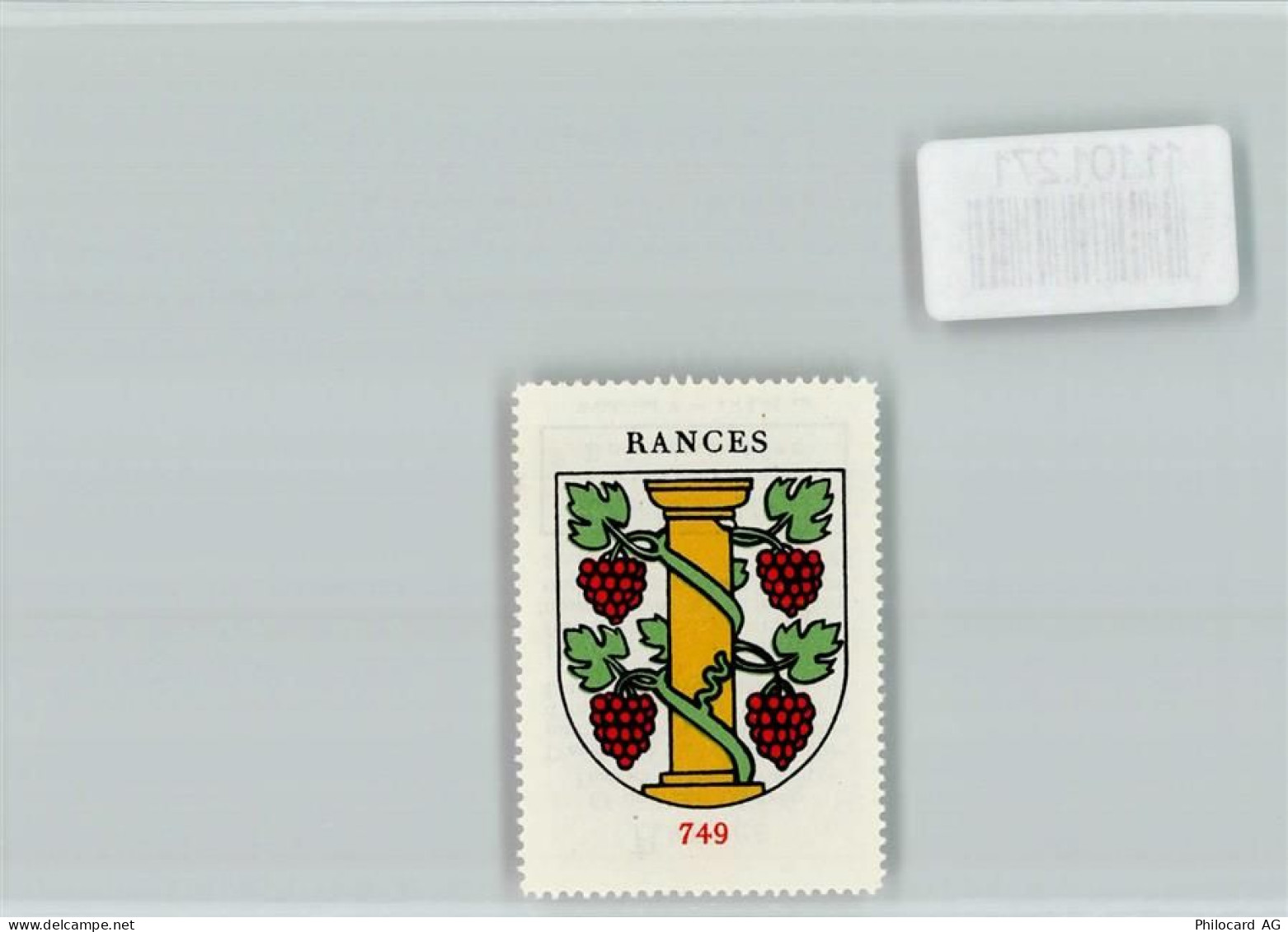 1439 Rances - Vignette Wappen Kaffee Hag ca 1920-1940 Rances - 11101271