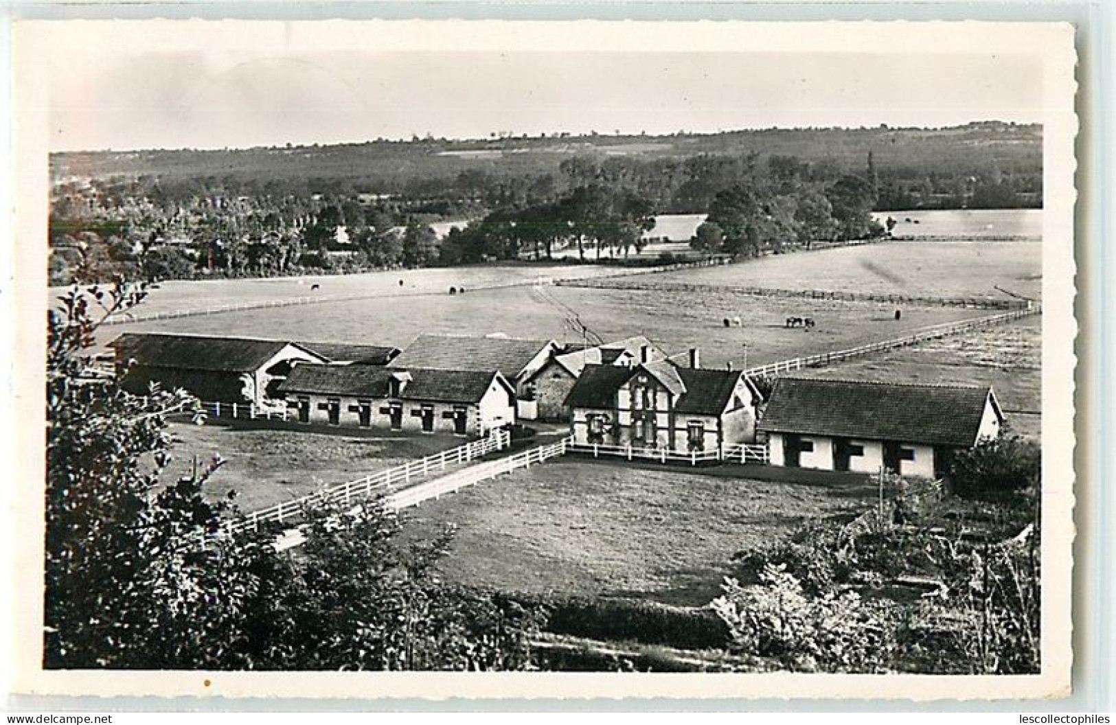 14398 - MONTFORT LE GESNOIS - CPSM - MONTFORT LE ROTROU / PANORAMA SUR LE HARAS ET VALLEE DE L HUISNE