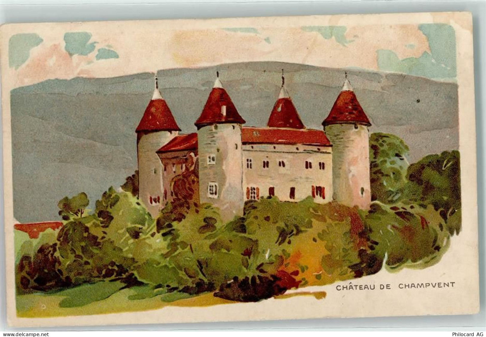 1443 Champvent - Schloss - 10607572