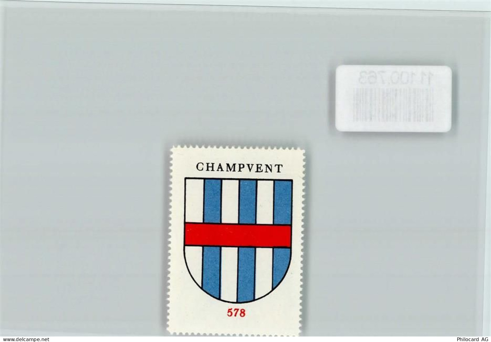 1443 Champvent - Vignette Wappen Kaffee Hag ca 1920-1940 Champvent - 11100763