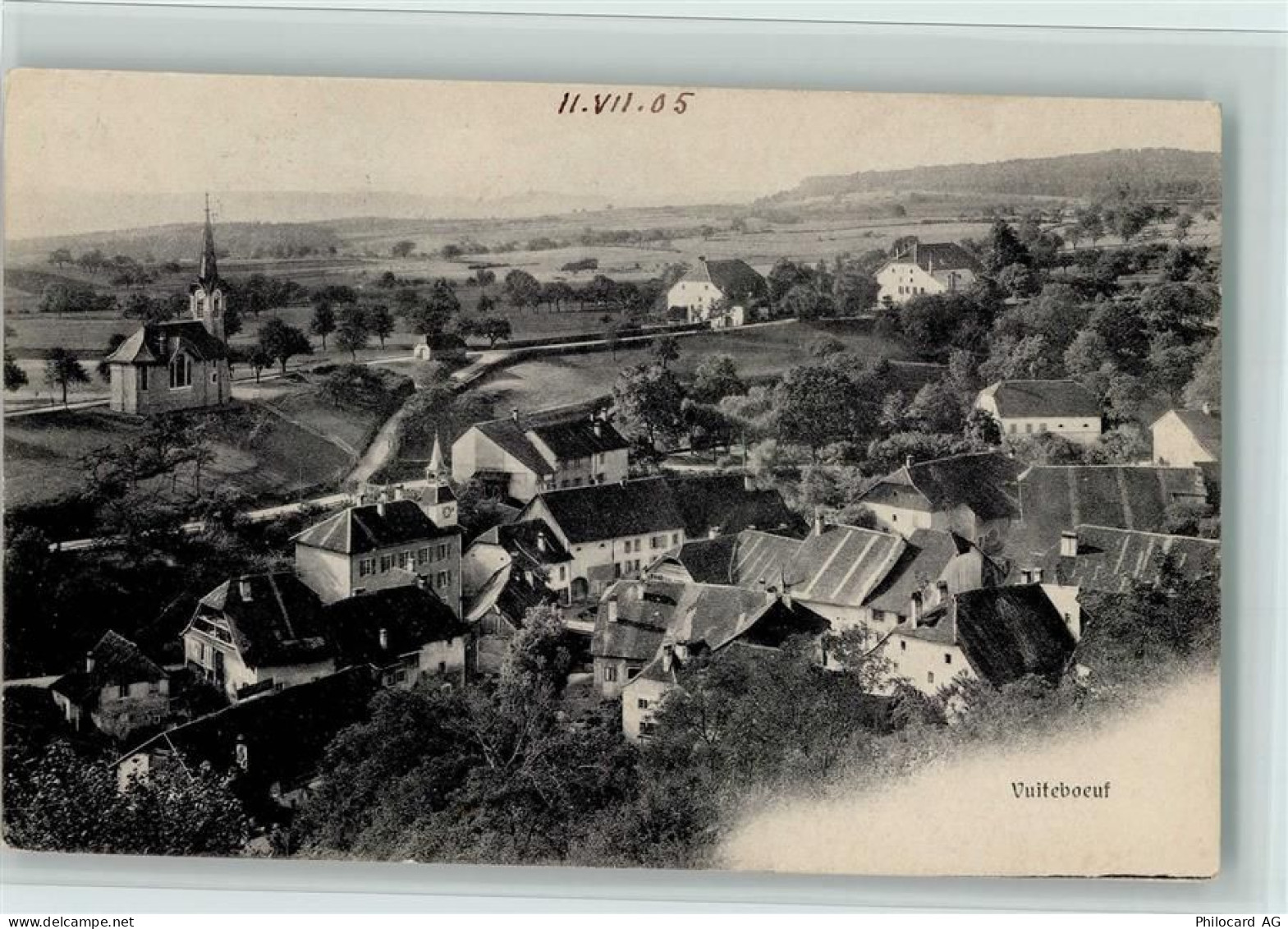 1445 Vuiteboeuf Peney (Vuiteboeuf) 1906 - Teilansicht, gute Erhaltung AK... - 13079418