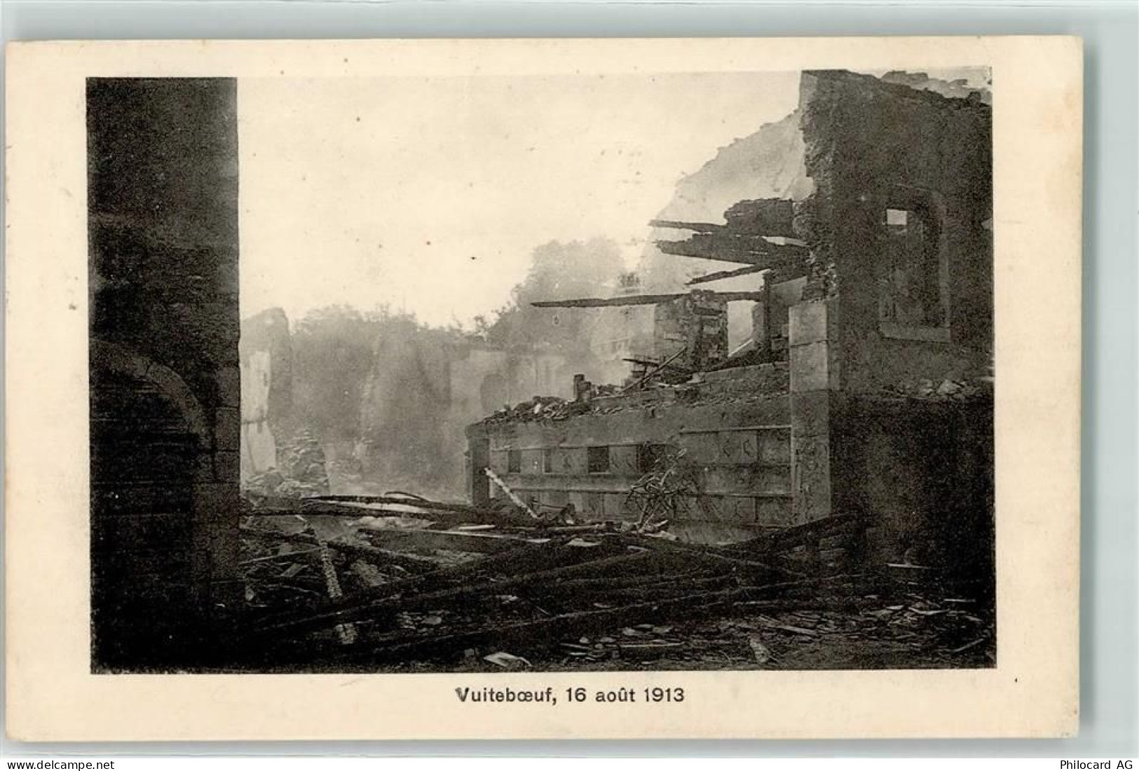 1445 Vuiteboeuf Peney Vuiteboeuf 1913 - Ruine - 13251735