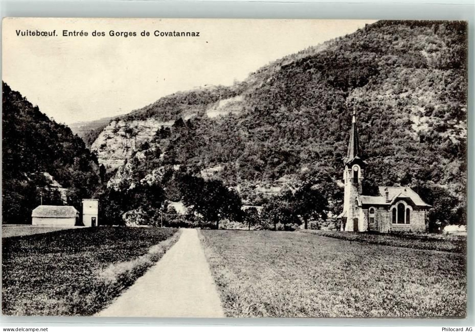 1445 Vuiteboeuf Peney Vuiteboeuf - Eglise Entree des Gorges de Covatanna... - 10609780