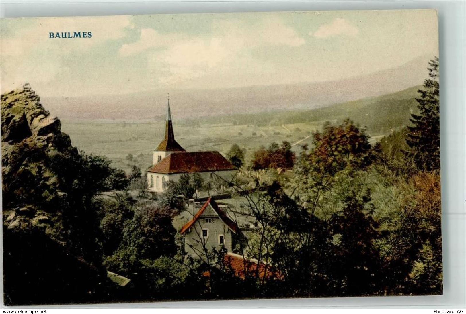 1446 Baulmes 1910 Lithographie - 10645005