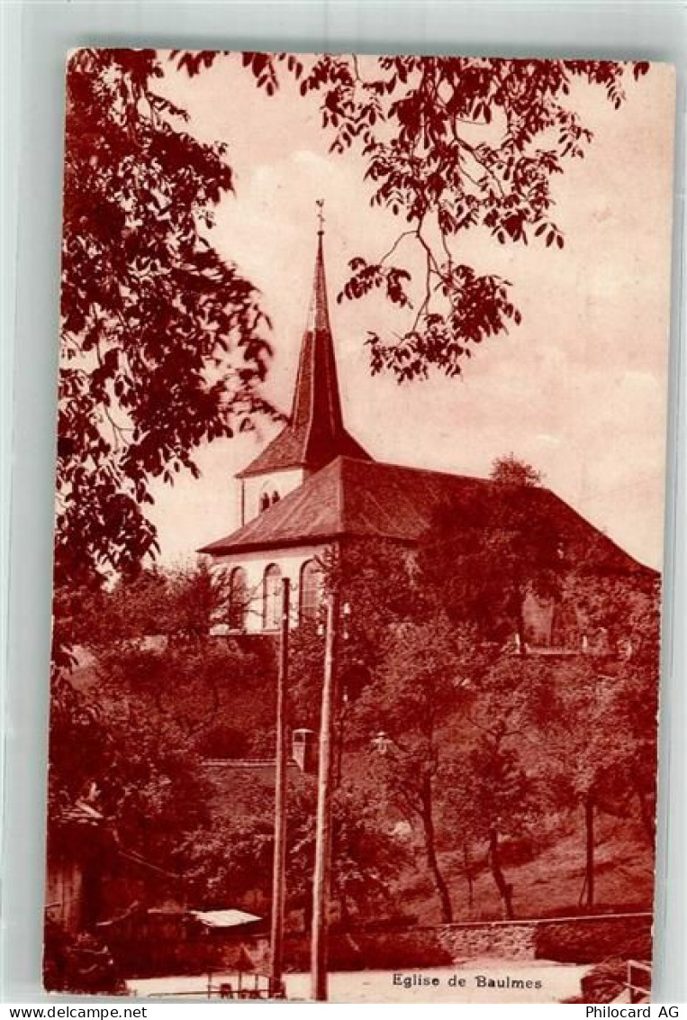 1446 Baulmes Foto AK Kirche - 38194696