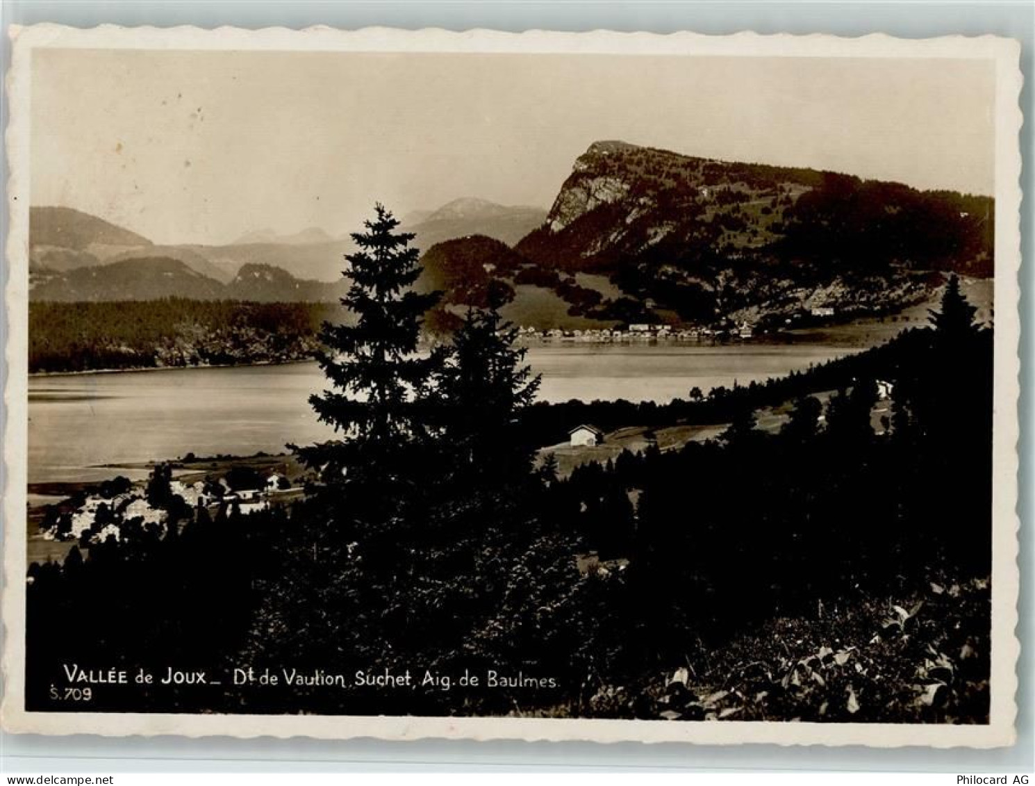 1446 Baulmes - Vallée de Joux Dt. de Vaulion Suchet Aig. de Baulmes - 11064524