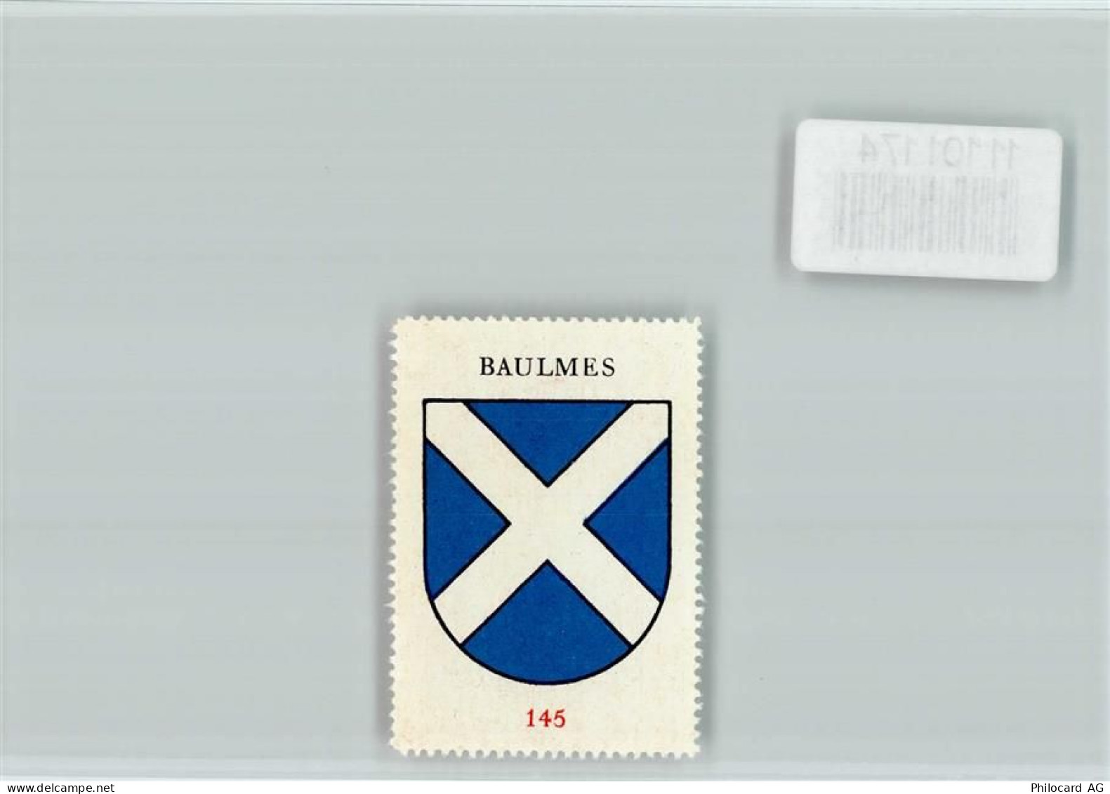 1446 Baulmes - Vignette Wappen Kaffee Hag ca 1920-1940 Baulmes - 11101174