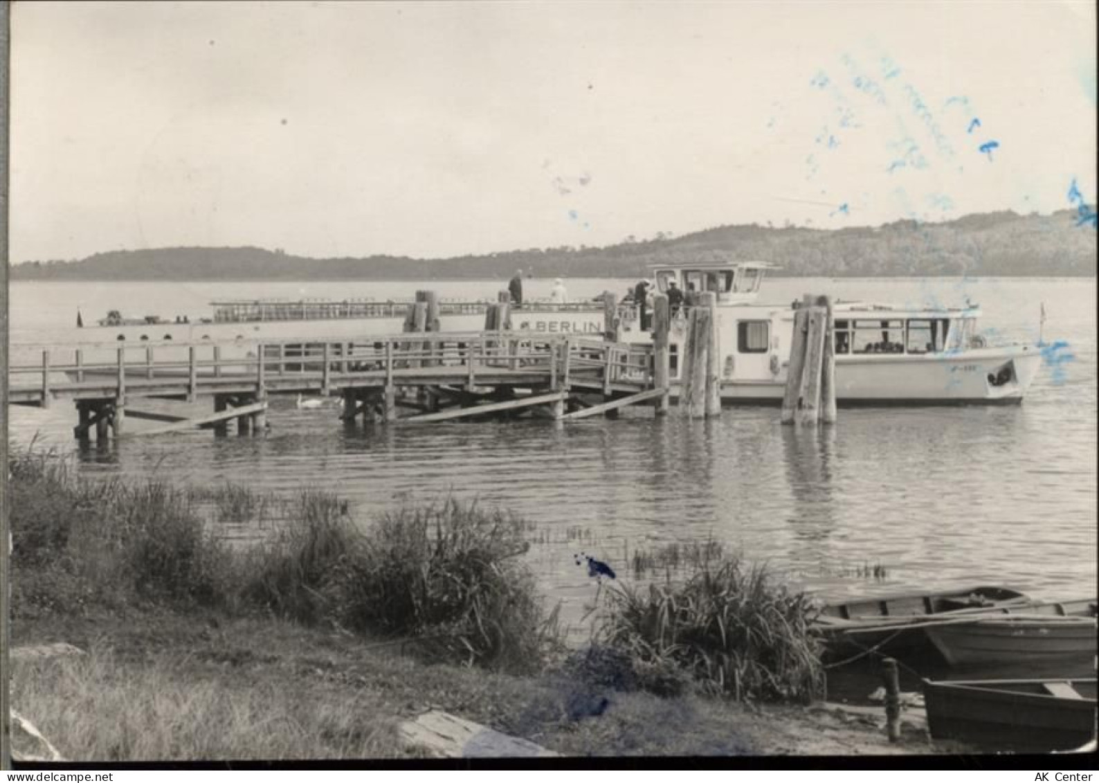 14476 O1501 Ferch 1973 - Ferch, Schiffsanlegestelle (shipping pier) -Hau... - 20026209