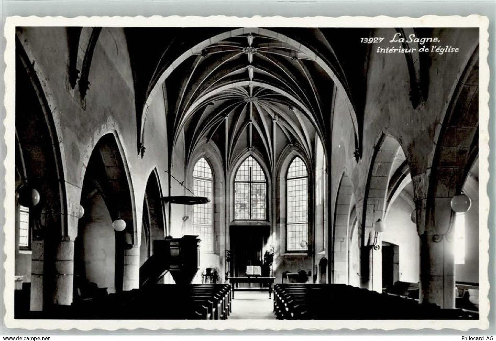 1450 La Sagne Ste-Croix - Kirche Inneres - 10584741