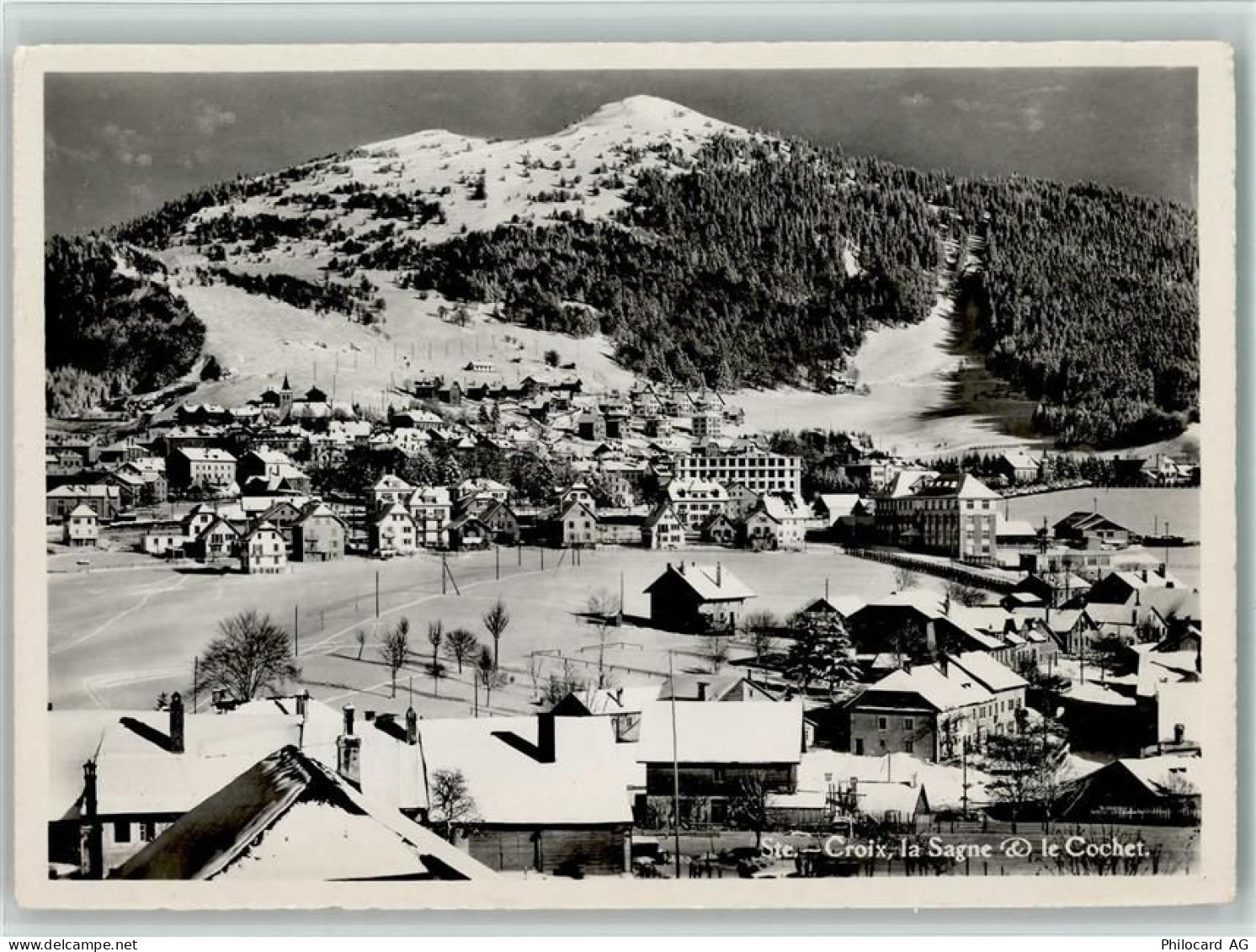1450 La Sagne (Ste-Croix) - La Sagne Le Cochet Winter - 10163140